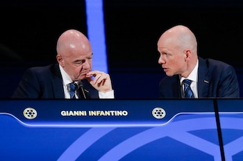 El presidente de la FIFA,