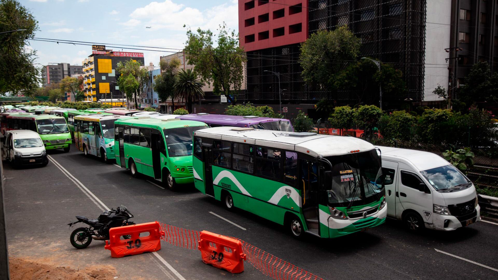 La megamarcha de transportistas se llevará a cabo el miércoles 29 de octubre. (Cuartoscuro)