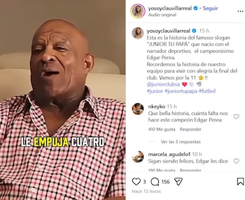 Perea contó que todo se