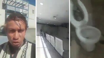 El inquietante video de un