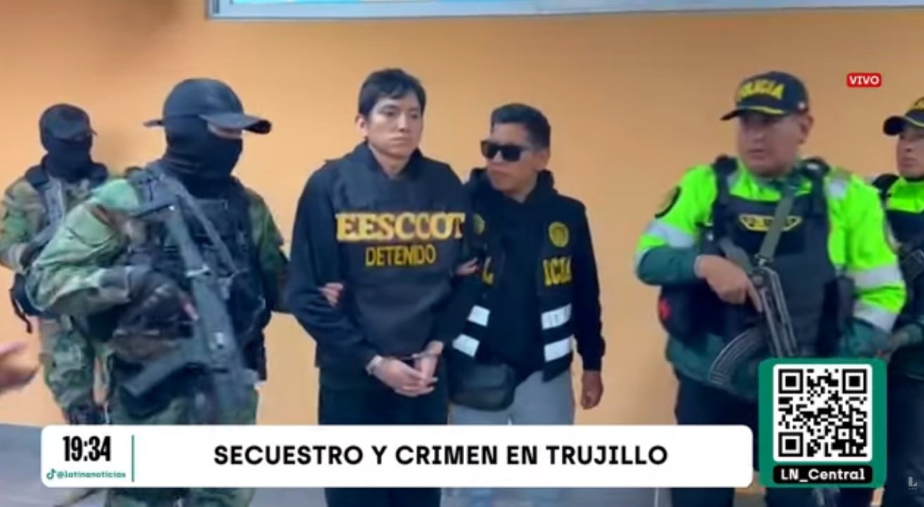 Una puerta de metal y un cubil insonoro: así era el cuarto donde ‘Los Pulpos’ mantenían cautivas a sus víctimas. Captura: Latina.