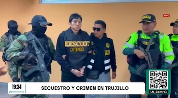 Una puerta de metal y un cubil insonoro: así era el cuarto donde ‘Los Pulpos’ mantenían cautivas a sus víctimas. Captura: Latina.