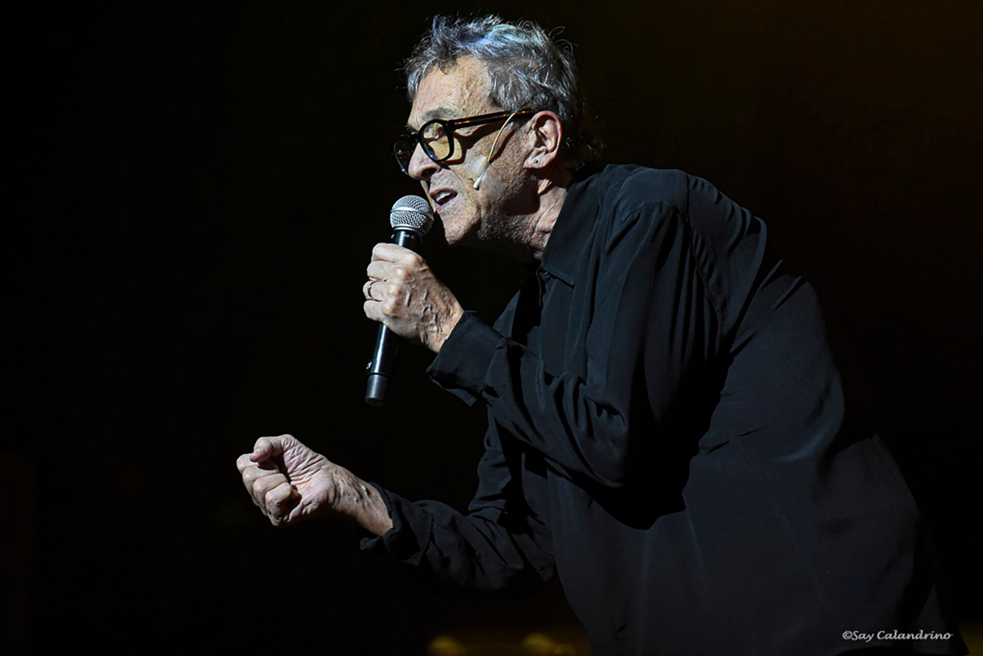 Bily Bond en escena en el Gran Rex (Crédito: Say Calandrino)