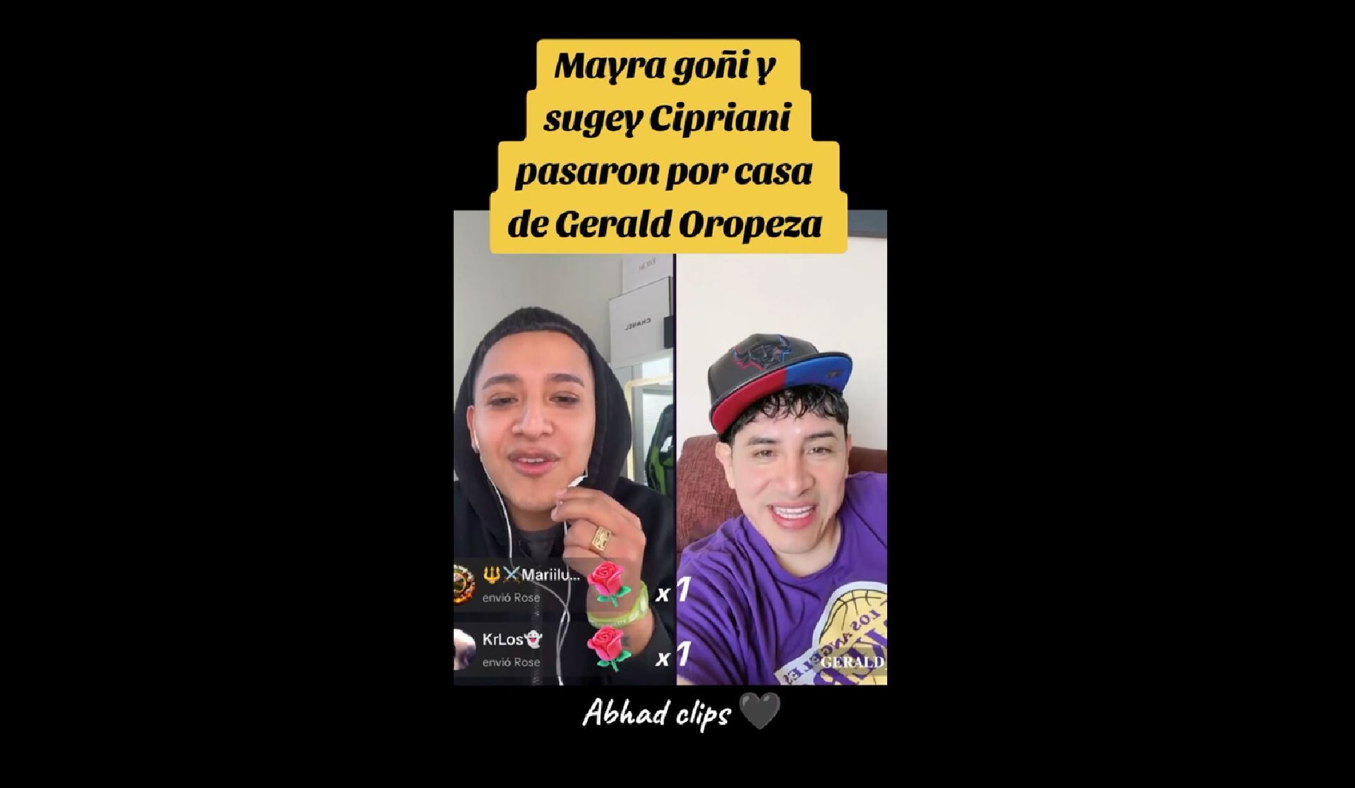 Durante una charla transmitida en vivo, Gerald Oropeza volvió al centro de la polémica al hacer comentarios sobre artistas peruanas y su supuesta presencia en su casa. (TikTok)