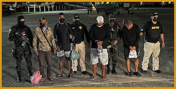 Los detenidos actualmente están en la capital hondureña Tegucigalpa, esperando ser judicializados.