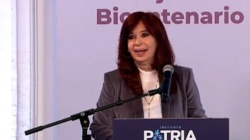 Cristina Kirchner insistió en que