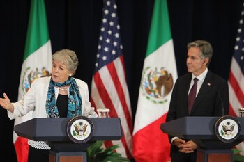 Alicia Bárcena, titular de la