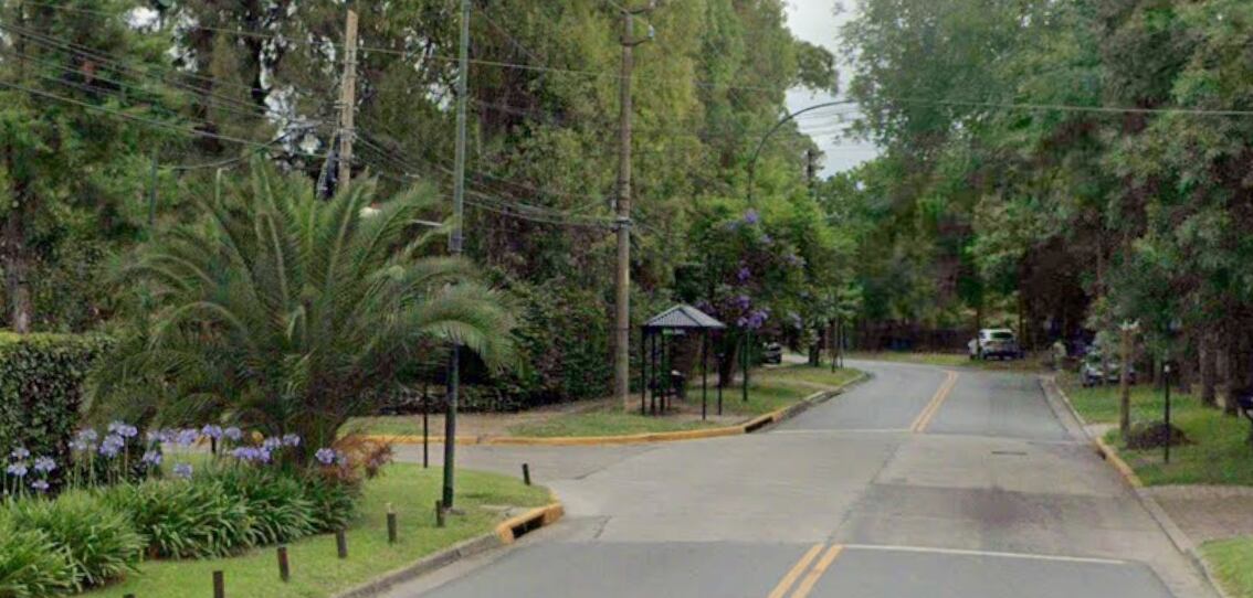 La zona donde asaltaron a la familia de la hija de Mariano Grondona