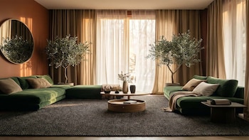 Las formas curvas y muebles