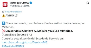 Avance en tiempo real de