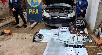 La banda fue detectada por su actividad en internet (Gentileza: El Diario Sur)