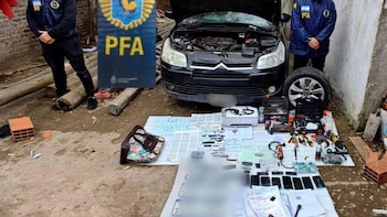 Desmantelaron una banda que se dedicaba a la compra y venta de autopartes robadas en el sur del conurbano