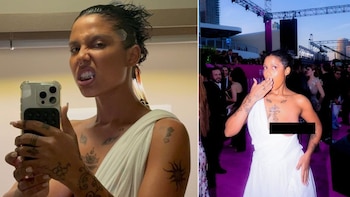 El revelador look de Tokischa