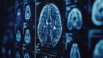 Infografía sobre áreas cerebrales afectadas por el uso de pantallas
