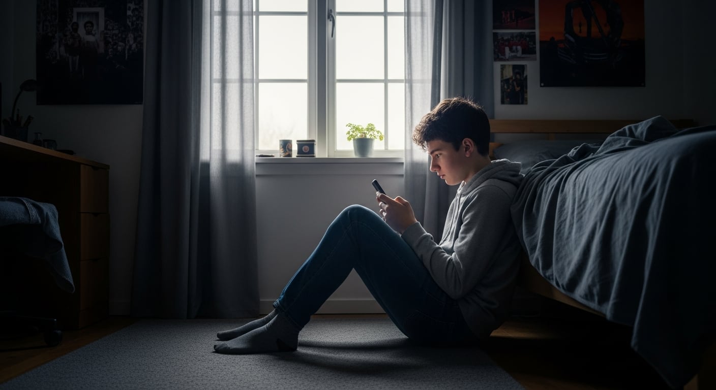 El aislamiento social sostenido en adolescentes eleva el riesgo de síntomas depresivos y ansiedad si persiste más de seis meses, advierte la APA (Imagen Ilustrativa Infobae)