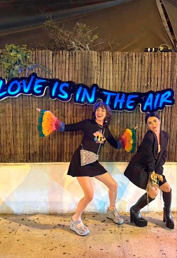 Lali Espósito y Cande Vetrano