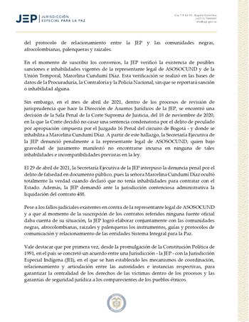 Caso Marcelina Cundumí