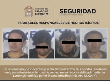 También fue detenido un adolescente