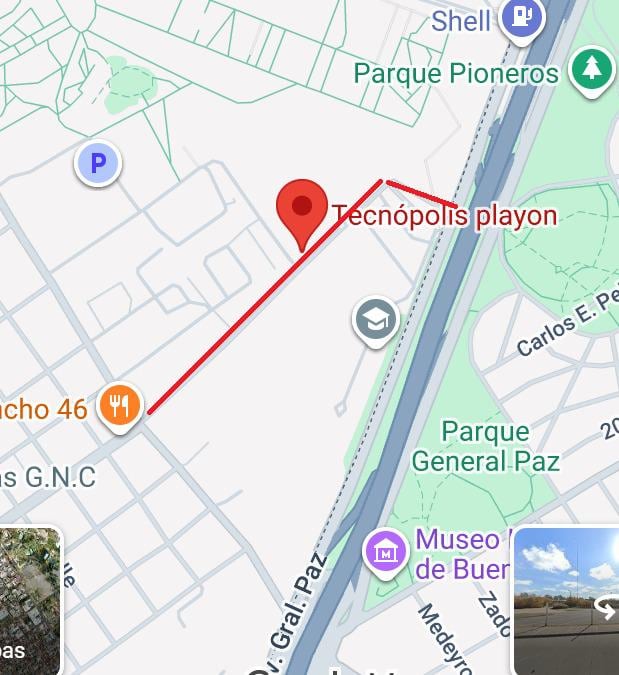 El tramo cerrado por el decreto.