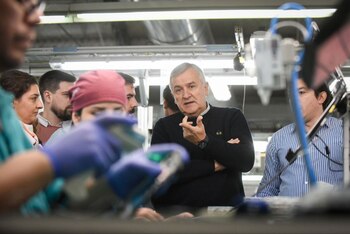 El gobernador jujeño Gerardo Morales