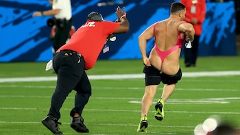 El Super Bowl se detuvo