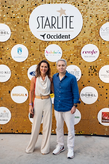 (Foto de ARCHIVO)
Ángeles Blanco y Vicente Valles en el festival Starlite Occident, a 30 de julio de 2024, en Marbella (Andalucía, España)
Organización
AITANA;CONCIERTO;STARLITE OCCIDENT
31/7/2024