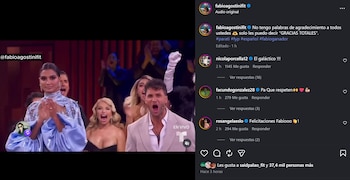 Fabio Agostini conquista La Casa de los Famosos 6 y agradece el apoyo de peruanos y chilenos. Captura: IG Fabio Agostini.