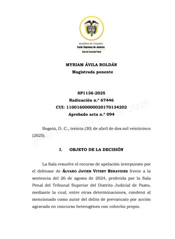 La Corte consideró que no