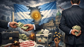 Una encuesta de AtlasIntel y Bloomberg muestra que casi el 50% de los argentinos ven a la corrupción como el principal problema del país