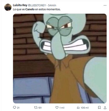 Memes de Canelo foto:captura de X