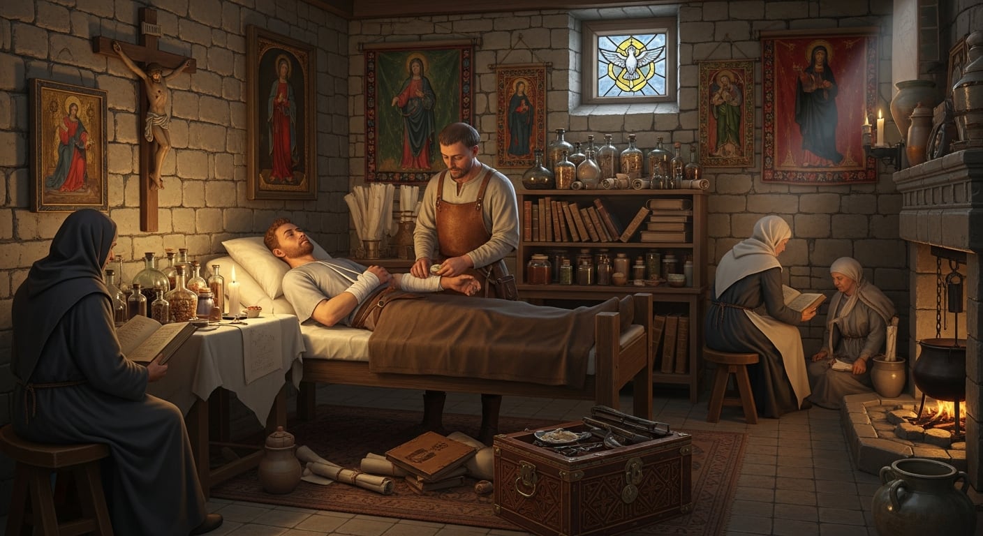 El manejo de las emociones, especialmente el control de la ira, era considerado esencial para prevenir enfermedades en la medicina medieval - (Imagen Ilustrativa Infobae)