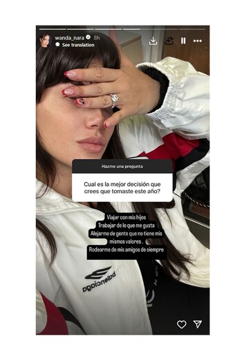 Wanda Nara respondió las preguntas