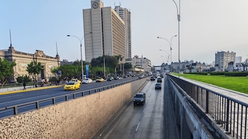 Conductores recuperan acceso a la Vía Expresa luego de cierre por obras del Metro - Créditos: ATU.