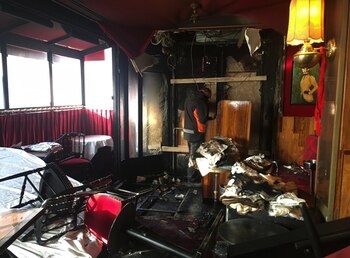 La policía investiga el siniestro