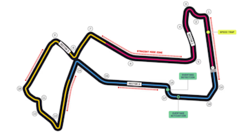El circuito del GP de Singapur de F1 2026