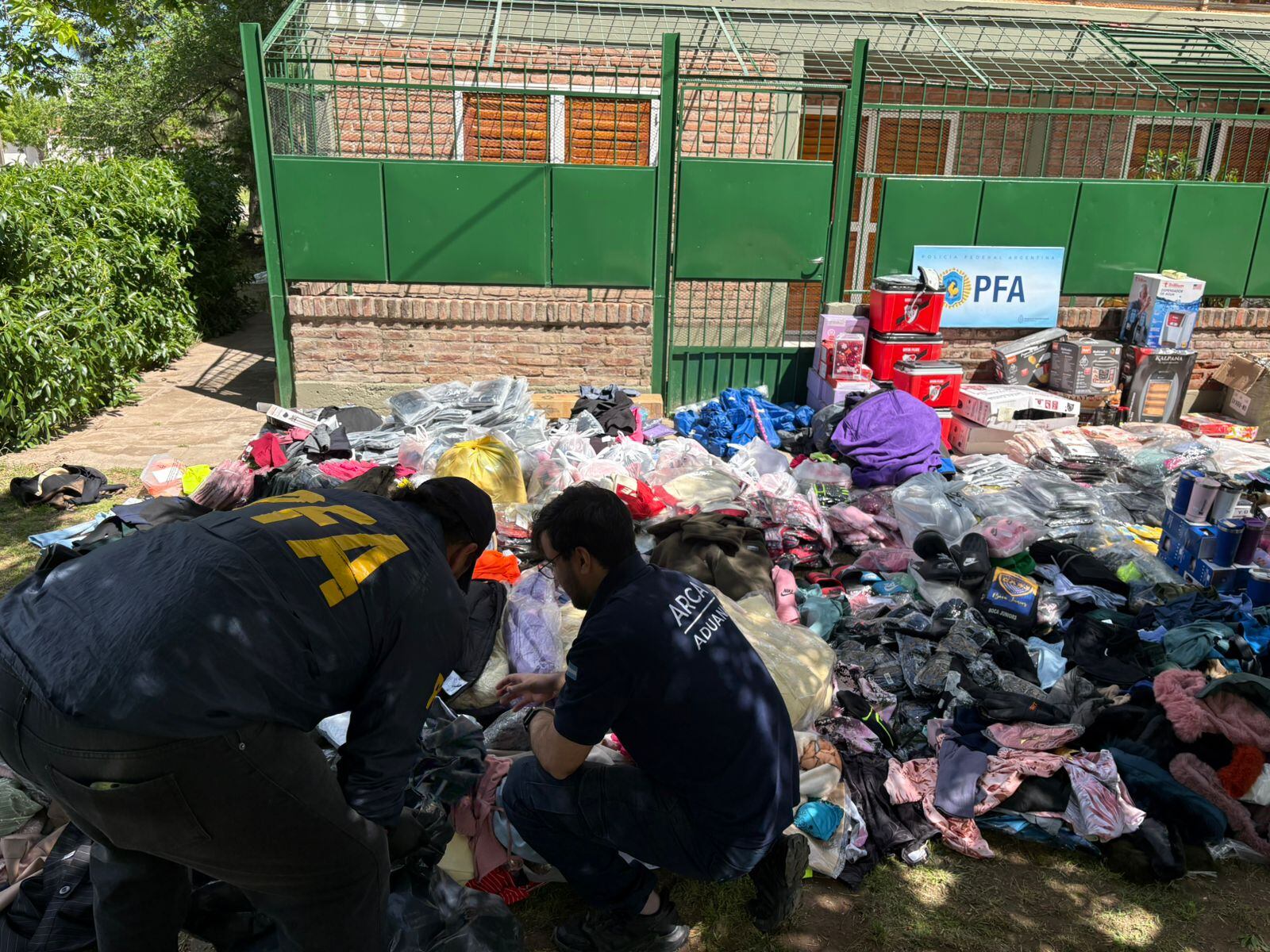 El botín incautado estaba valuado en más de 14 millones de pesos