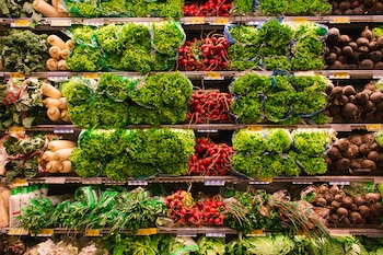 Los productos frescos, orgánicos y