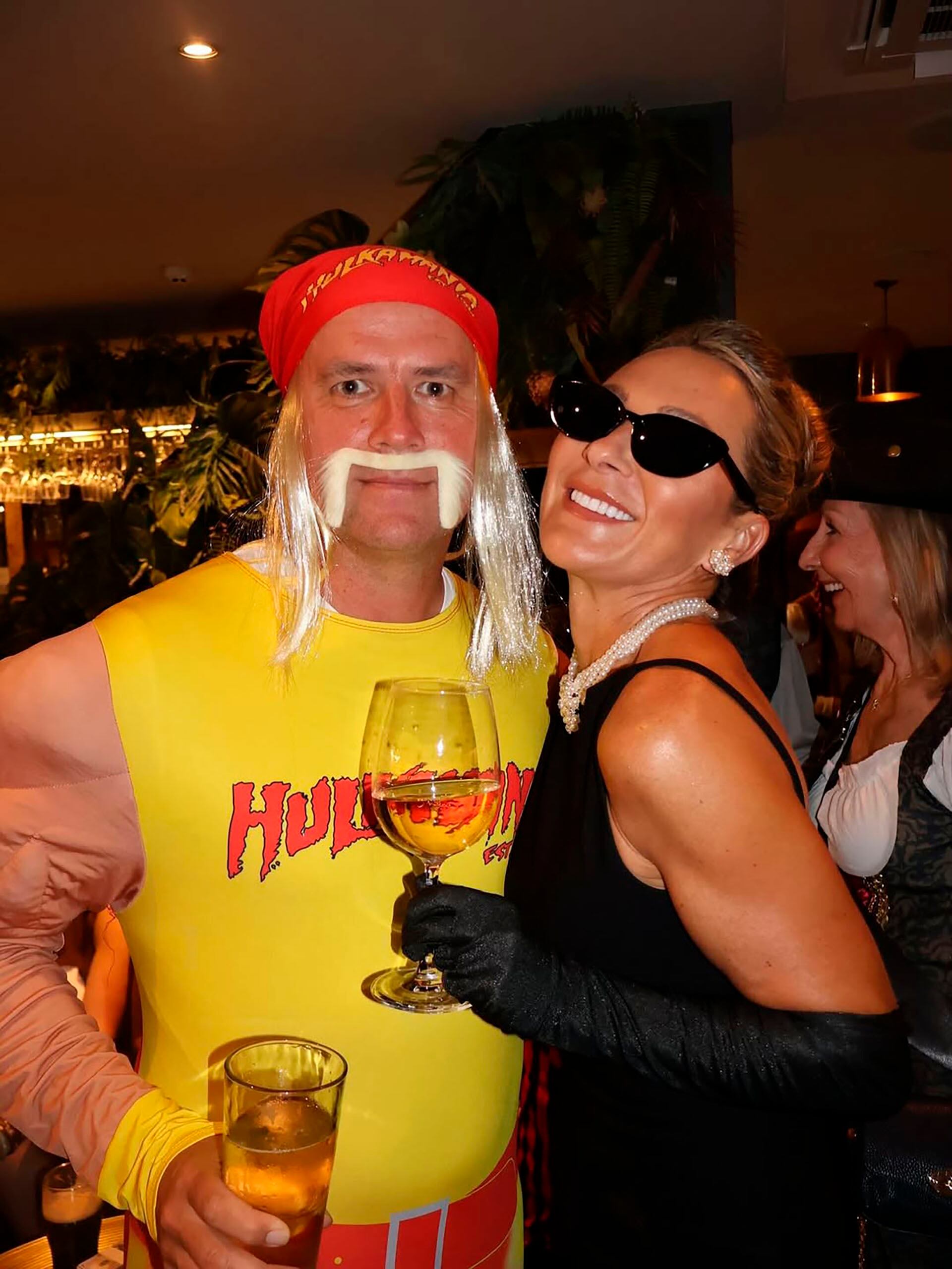 El exfutbolista acaparó todas las miradas con su disfraz de Hulk Hogan (Instagram / @themichaelowen)