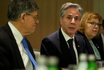 El Secretario de Estado de Estados Unidos, Antony Blinken (Mark Schiefelbein/REUTERS)