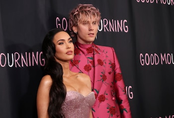 Megan Fox y Machine Gun