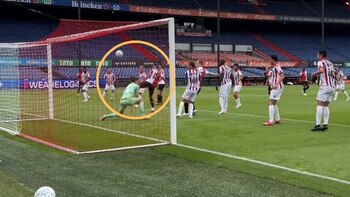 Marcos López anotó el segundo