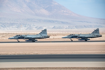 Las primeras aeronaves Gripen están previstas para ser entregadas a partir de 2028, según el cronograma establecido en el contrato firmado con Saab - crédito Saab