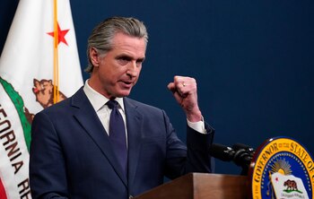 Gavin Newsom denunció que el