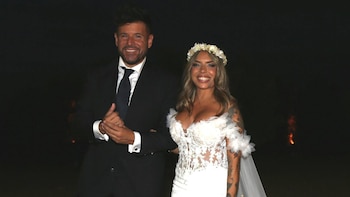 Pablo López espera su primer hijo junto a Laura Rubio, la concursante de ‘La Voz’ con la que se casó hace un año