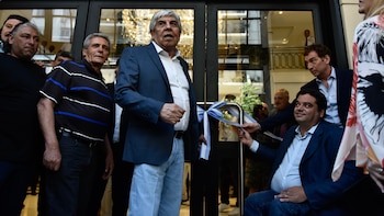 Moyano y Triaca, en enero