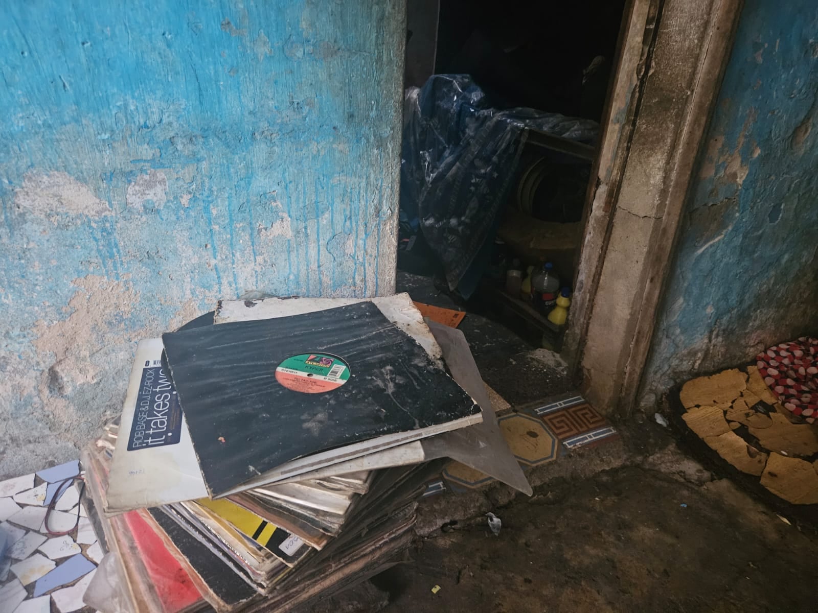 Escena del crimen del rapero de Morón