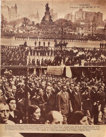 El cortejo fúnebre de Eva Perón atravesó la 9 de Julio y dejó al Obelisco como telón de fondo de uno de los duelos más multitudinarios del siglo XX.