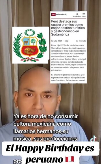 El creador de contenido Sabino