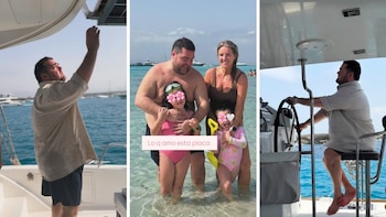 El álbum de las vacaciones soñadas de Darío Barassi con su familia: “Ibiza, nos vas enamorando”