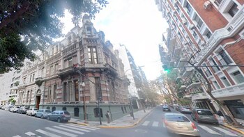 El llamado Palacio Casey. Allí,